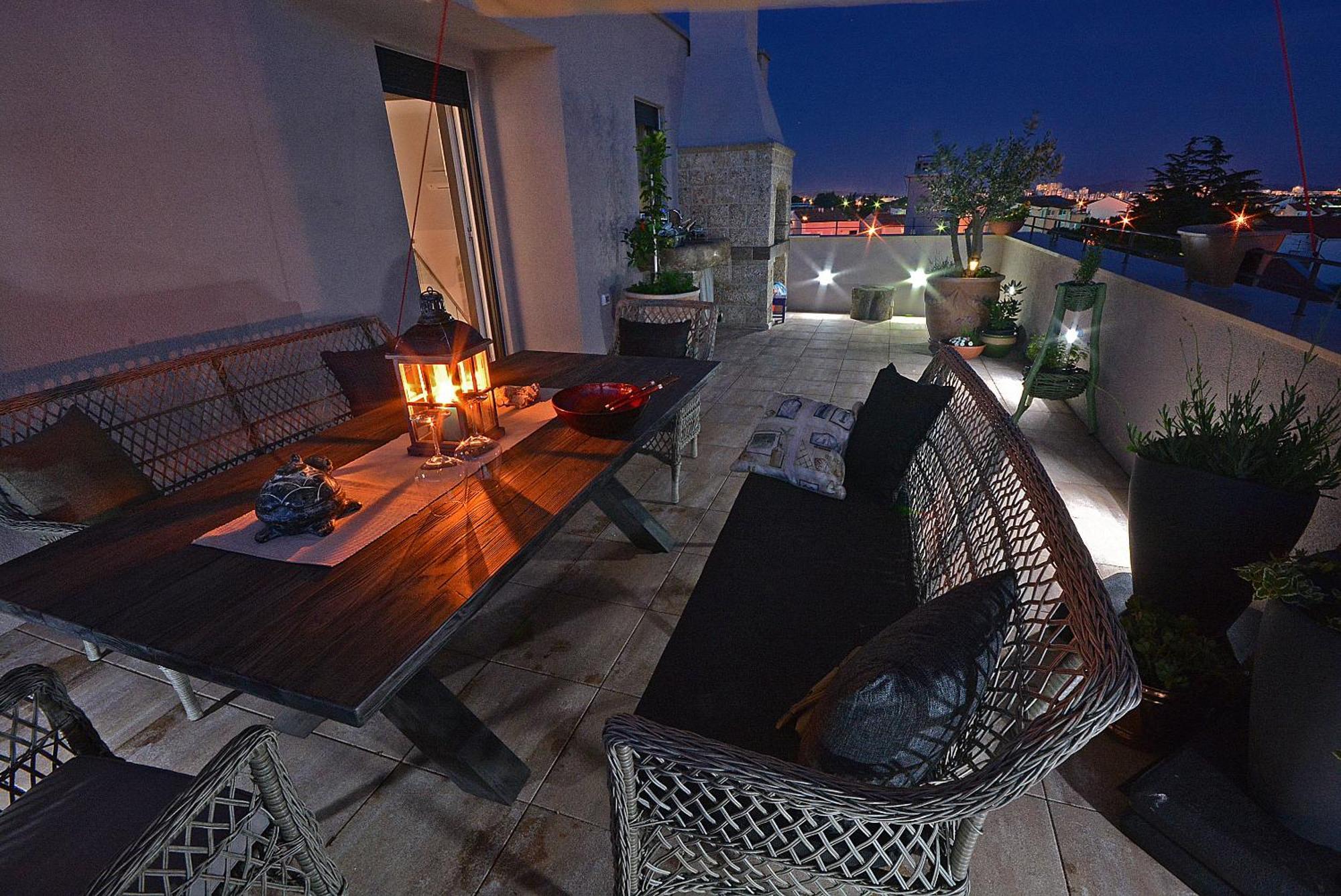Apartment Garden Terrace Zadar Exterior foto