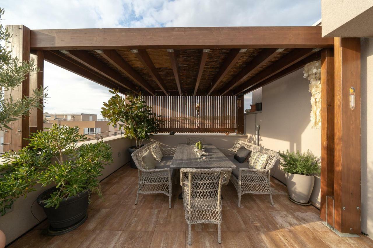Apartment Garden Terrace Zadar Exterior foto